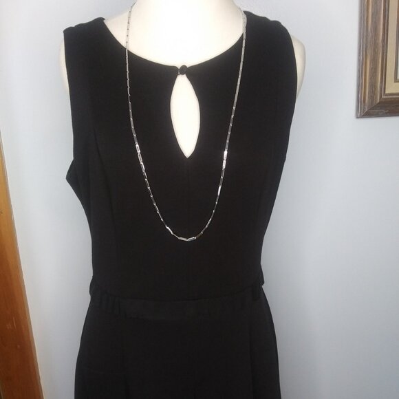 vintage Monet silver tone Modernist geometric  rectangle block links necklace - Picture 2 of 14